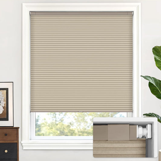 No Drill Custom Light Filtering Cellular Shades Fabric Swatch