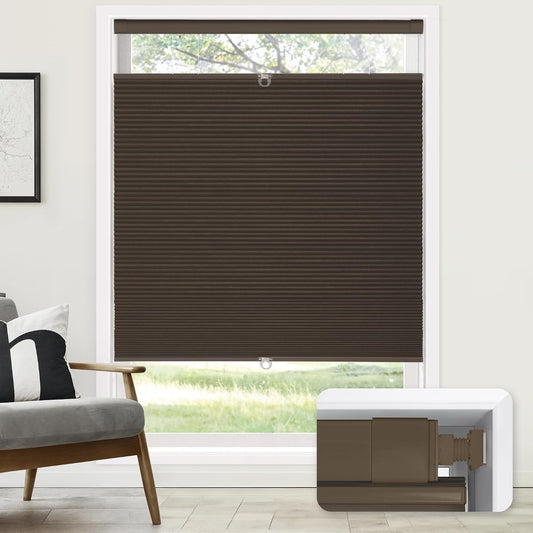 No Drill Premium Custom Blackout Top Down Bottom Up Cellular Shades Fabric Swatch