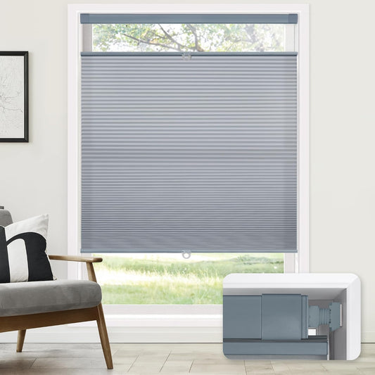 No Drill Premium Custom Light Filtering Top Down Bottom Up Cellular Shades Fabric Swatch