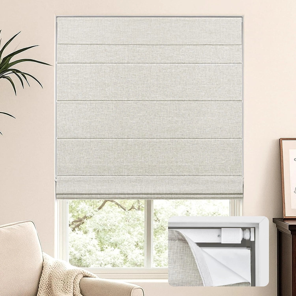 No_Drill_Fabric_Roman_Shades_-_Natural