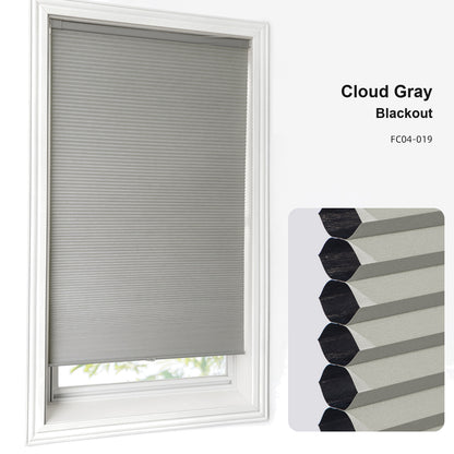 No Drill Custom Blackout Cellular Shades (MP)