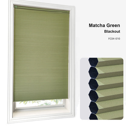 No Drill Custom Blackout Cellular Shades (MP)