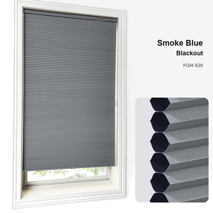 No Drill Custom Blackout Cellular Shades (MP)