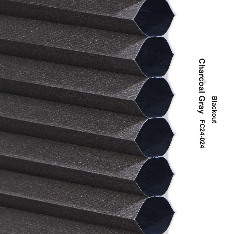 No Drill Custom Blackout Top Down Bottom Up Cellular Shades with Magnet (MP)