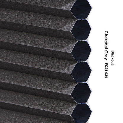 No Drill Custom Blackout Top Down Bottom Up Cellular Shades with Magnet (MP)