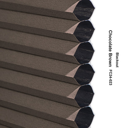 No Drill Custom Blackout Top Down Bottom Up Cellular Shades with Magnet (MP)