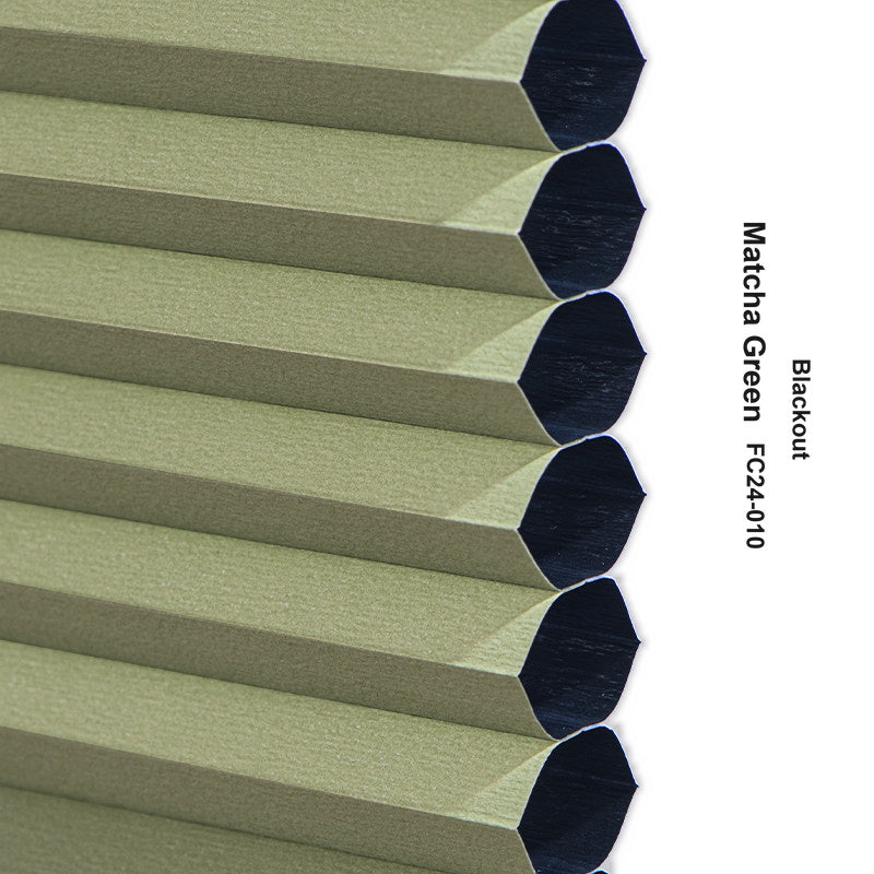No Drill Custom Blackout Top Down Bottom Up Cellular Shades with Magnet (MP)