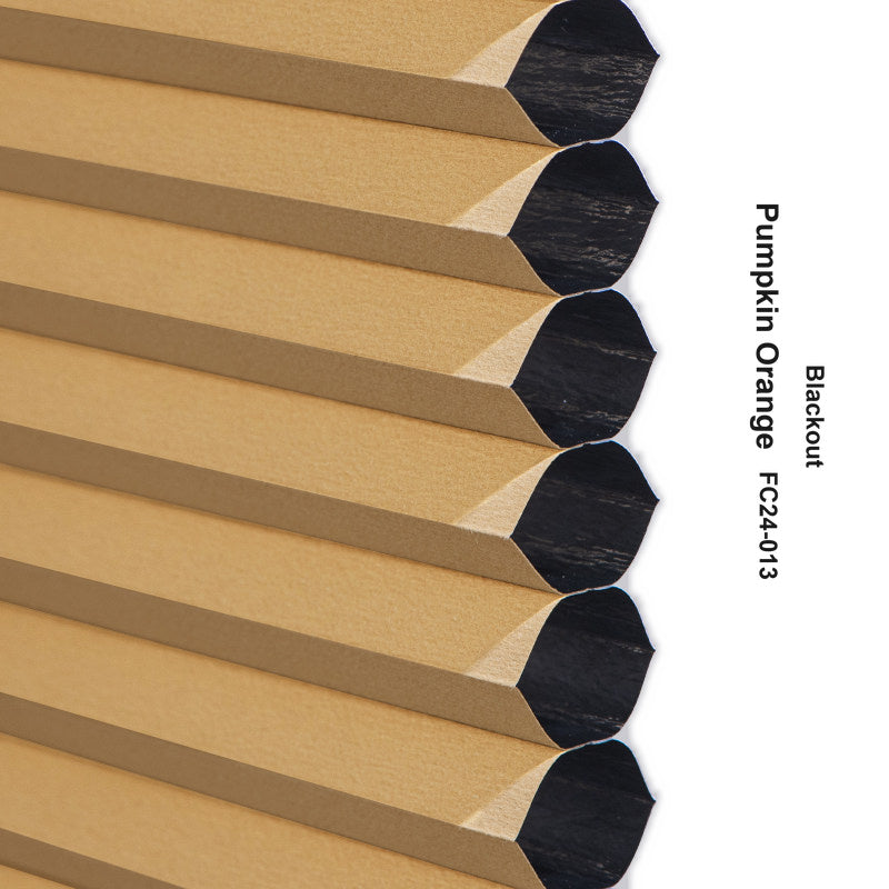 No Drill Custom Blackout Top Down Bottom Up Cellular Shades with Magnet (MP)