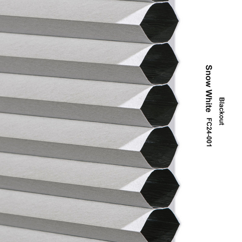 No Drill Custom Blackout Top Down Bottom Up Cellular Shades with Magnet (MP)