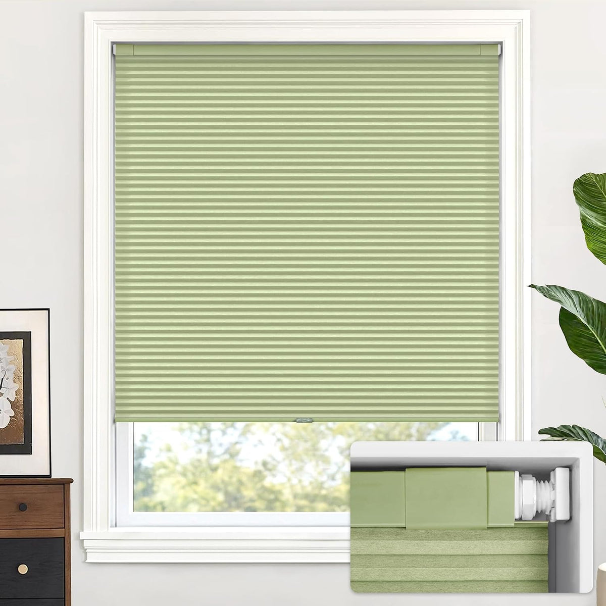 No Drill Custom Light Filtering Cellular Shades Fabric Swatch