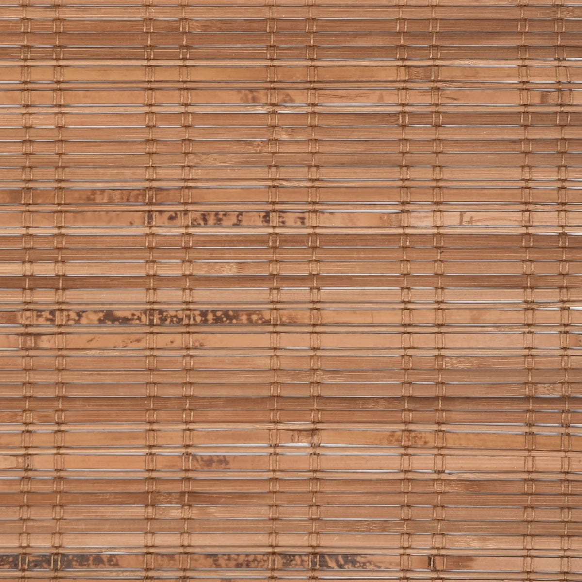 No Drill Custom Light Filtering Bamboo Roman Shades, Natural25
