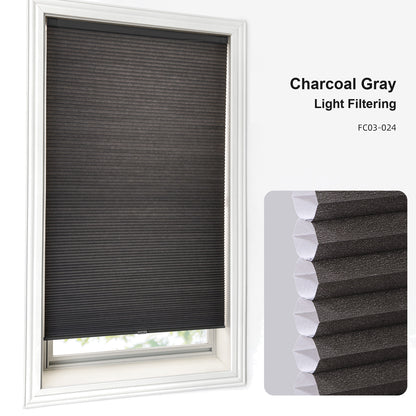 No Drill Custom Light Filtering Cellular Shades (MP)