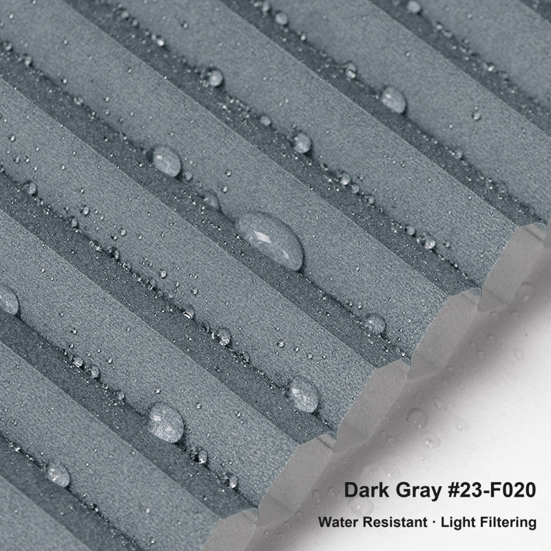 No Drill Custom Light Filtering Cellular Shades, Water Resistant, Top Down Bottom Up with Magnet (MP)