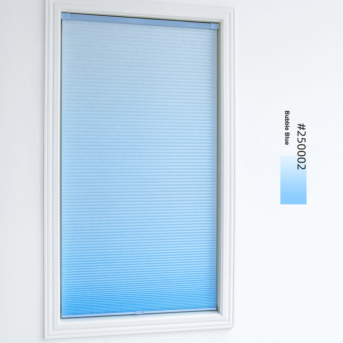 No Drill Custom Ombré Light Filtering Cellular Shades (MP)