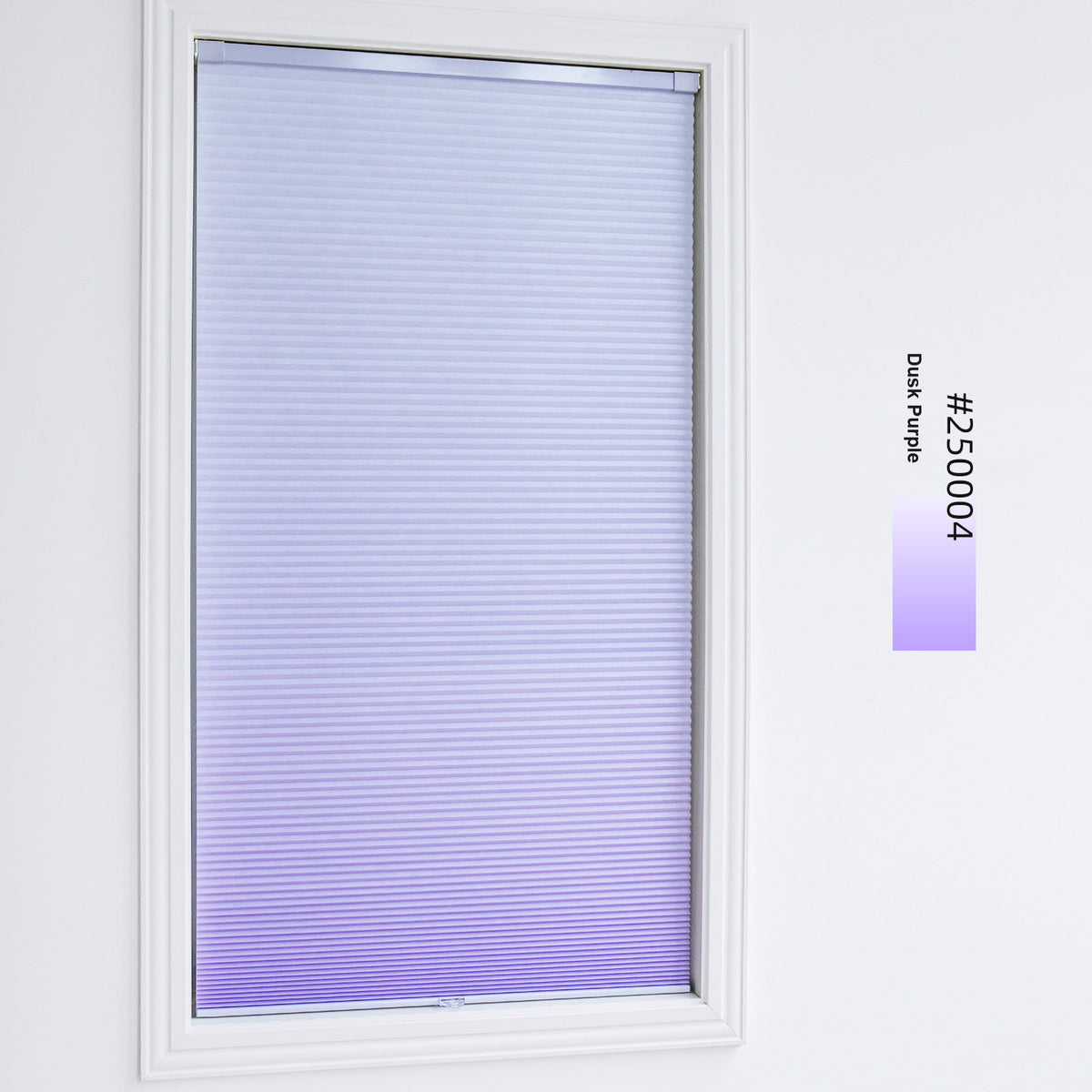 No Drill Custom Ombré Light Filtering Cellular Shades (MP)