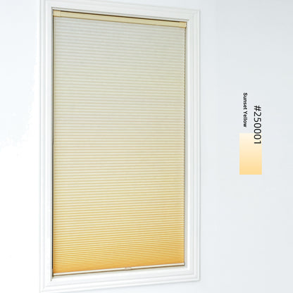 No Drill Custom Ombré Light Filtering Cellular Shades (MP)