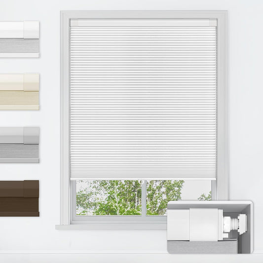 No Drill Premium Custom Blackout Cellular Shades