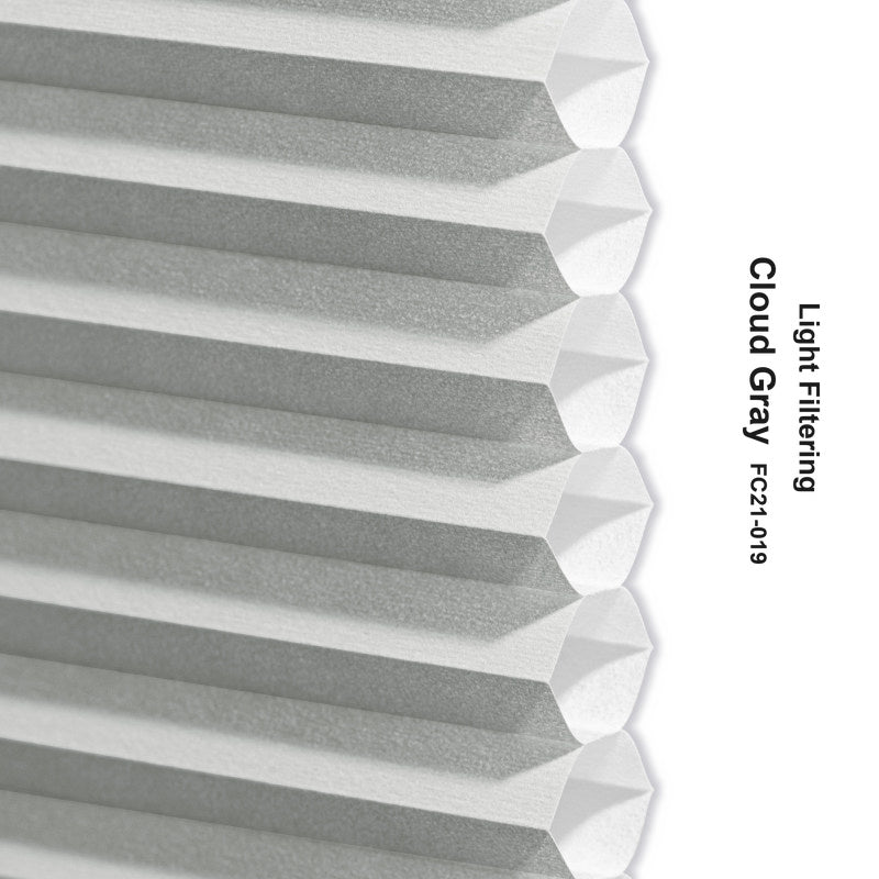 No Drill Custom Premium Light Filtering Cellular Shades (MP)