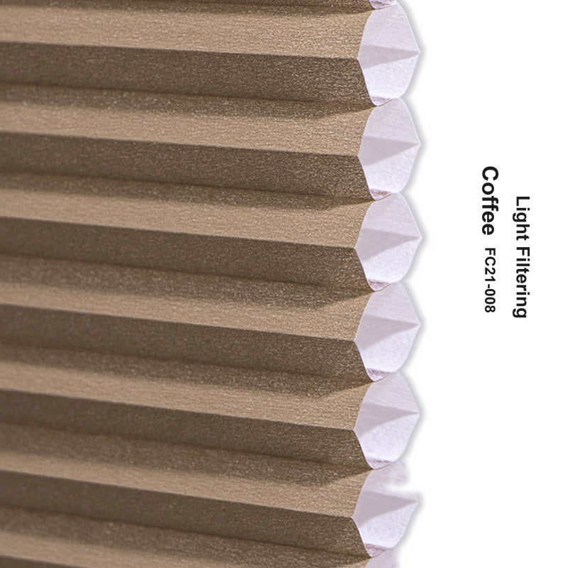 No Drill Custom Premium Light Filtering Cellular Shades (MP)