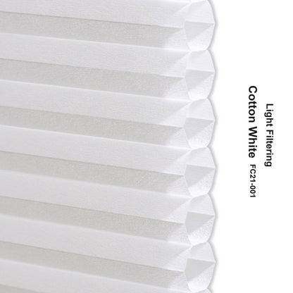 No Drill Custom Premium Light Filtering Cellular Shades (MP)
