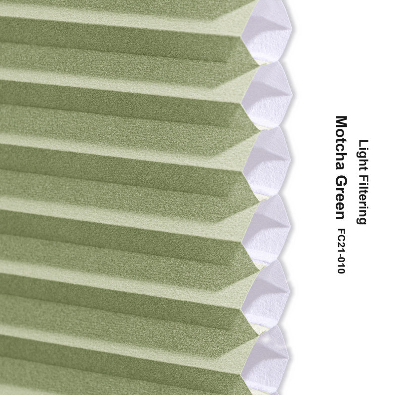 No Drill Custom Premium Light Filtering Cellular Shades (MP)