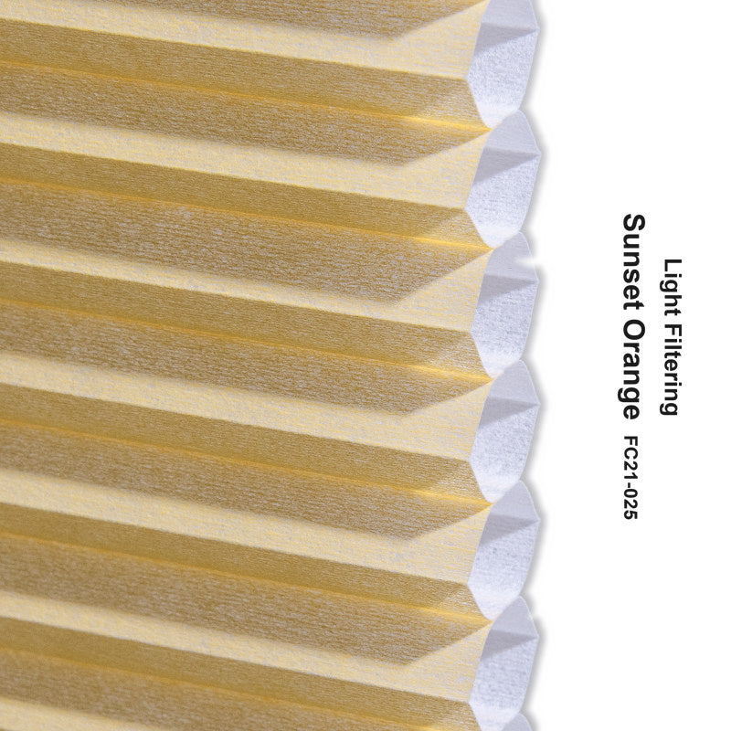 No Drill Custom Premium Light Filtering Cellular Shades (MP)