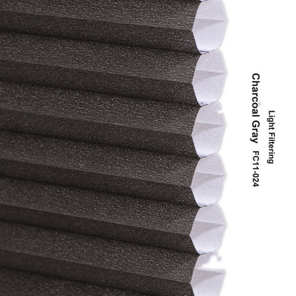 No Drill Premium Custom Light Filtering Top Down Bottom Up Cellular Shades (MP)