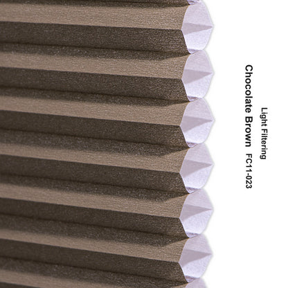 No Drill Premium Custom Light Filtering Top Down Bottom Up Cellular Shades (MP)