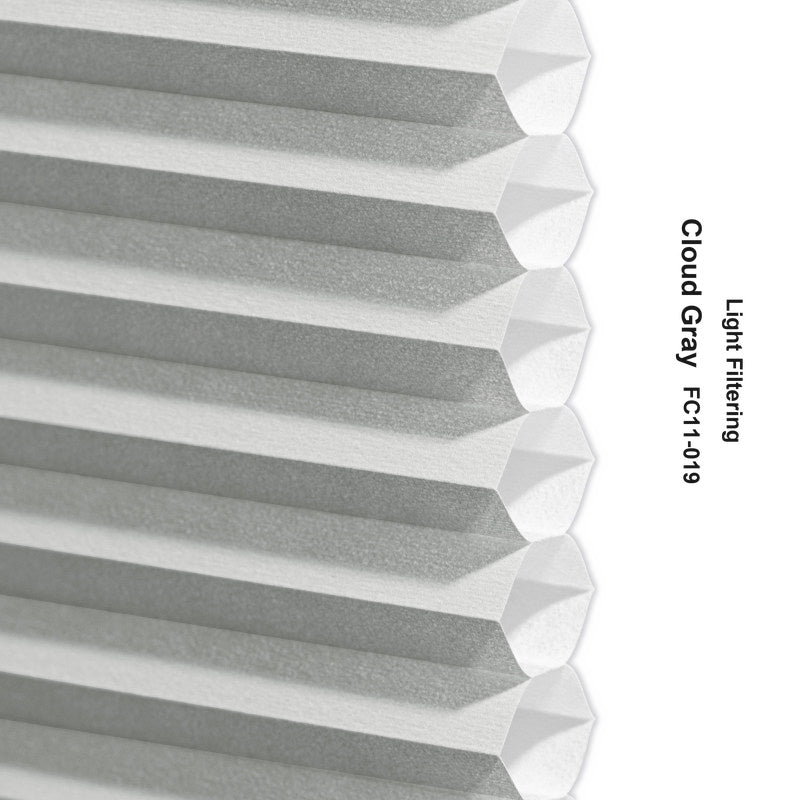 No Drill Premium Custom Light Filtering Top Down Bottom Up Cellular Shades (MP)
