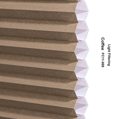 No Drill Premium Custom Light Filtering Top Down Bottom Up Cellular Shades (MP)