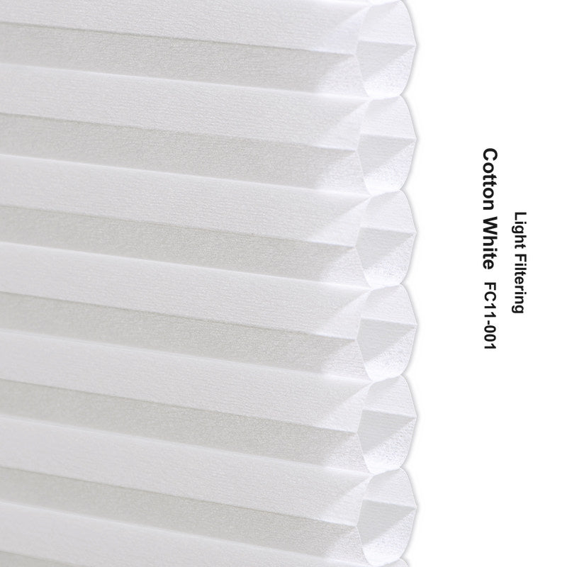No Drill Premium Custom Light Filtering Top Down Bottom Up Cellular Shades (MP)