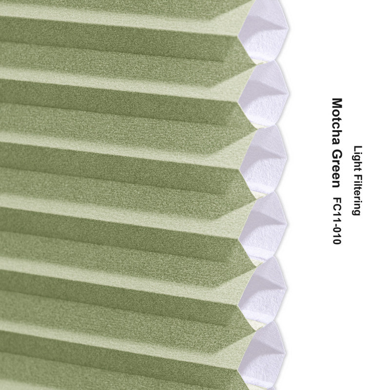 No Drill Premium Custom Light Filtering Top Down Bottom Up Cellular Shades (MP)