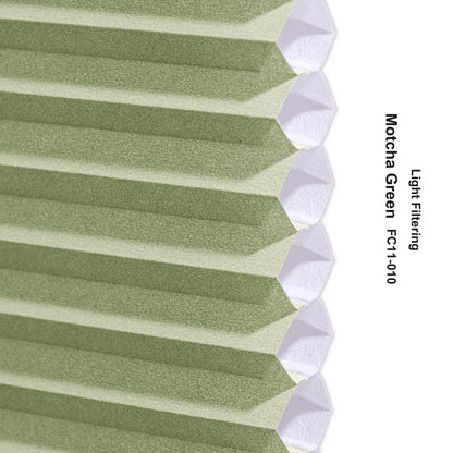 No Drill Premium Custom Light Filtering Top Down Bottom Up Cellular Shades (MP)