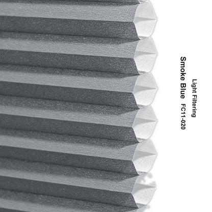 No Drill Premium Custom Light Filtering Top Down Bottom Up Cellular Shades (MP)
