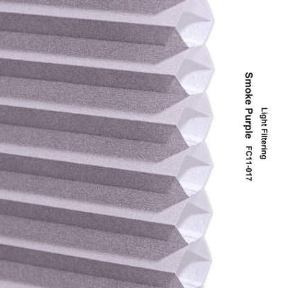 No Drill Premium Custom Light Filtering Top Down Bottom Up Cellular Shades (MP)