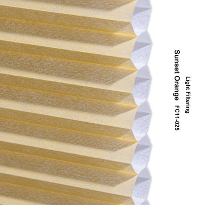 No Drill Premium Custom Light Filtering Top Down Bottom Up Cellular Shades (MP)