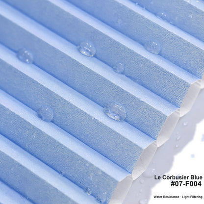 No Drill Premium Custom Light Filtering Cellular Shades, Water Resistant (MP)