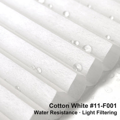 No Drill Premium Custom Light Filtering Cellular Shades, Water Resistant, Top Down Bottom Up (MP)