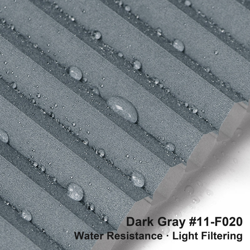 No Drill Premium Custom Light Filtering Cellular Shades, Water Resistant, Top Down Bottom Up (MP)