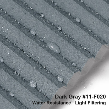 No Drill Premium Custom Light Filtering Cellular Shades, Water Resistant, Top Down Bottom Up (MP)