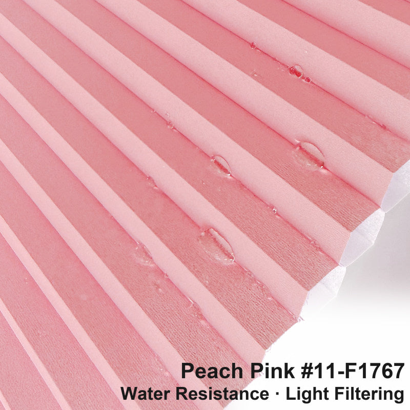 No Drill Premium Custom Light Filtering Cellular Shades, Water Resistant, Top Down Bottom Up (MP)