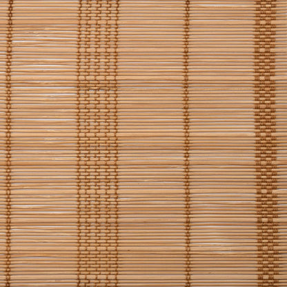 No Drill Custom Light Filtering & Privacy Bamboo Roman Shades Fabric Swatch